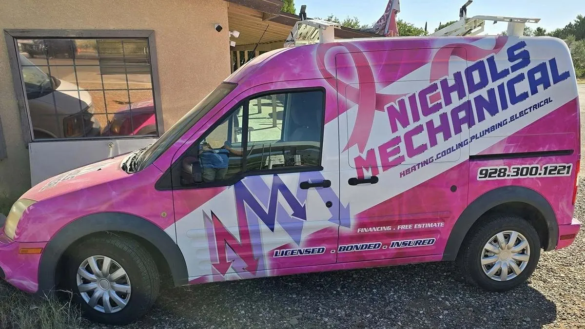 Breast cancer awareness van